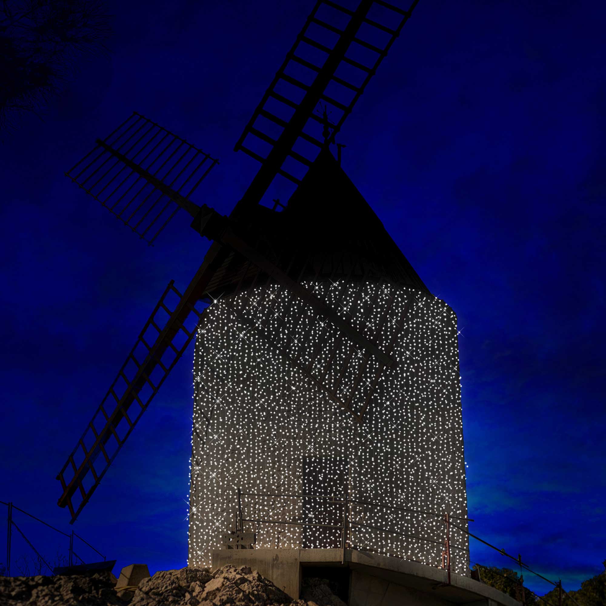 Rideau scintillant H10 x L2m - 230V